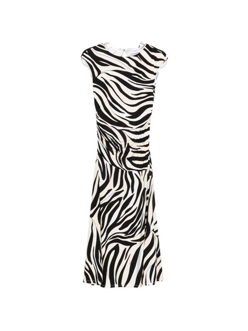 Abito donna Marella Sport lungo smanicato zebra in popeline MARELLA Sport | RUGIADA014
